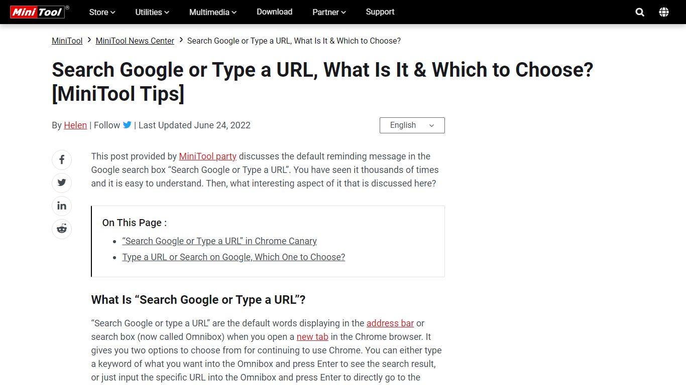 Search Google or Type a URL, What Is It & Which to Choose? - MiniTool